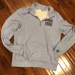 PINK Victoria’s Secret quarter zip sweatshirt